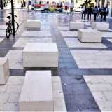...in quello di Bari Vecchia sono a forma di cubo